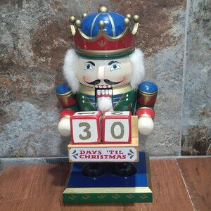 Christmas Nutcracker Days Till Christmas Countdown Number Blocks